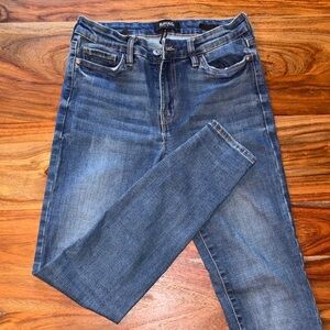 Buffalo David Bitton Women's Dark Blue Skinny Jeans